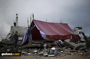 Woes of homeless Gaza families amid snowstorm