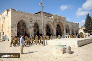 الاحتلال یحوّل معالم إسلامیة عریقة غربی الأقصى لحمّامات عامة
