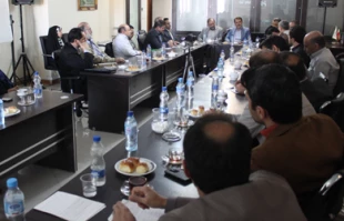 نشست کمیسیون سیاسی جمعیت دفاع از ملت فلسطین