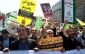 Marchers underline support for Palestine