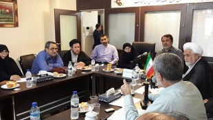 هفتمین جلسه کمیسیون سیاسی جمعیت دفاع از ملت فلسطین برگزار شد