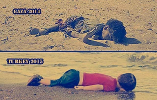 Drowned Syrian boy exposes Israeli hypocrisy