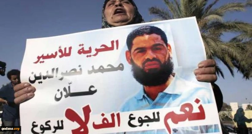 اضراب الاسرى الفلسطینیین یمس بأمن اسرائیل