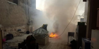 100 إصابة فی صفوف المصلین خلال مواجهات هی الأکبر داخل باحات الأقصى