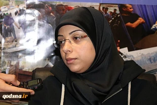 مریم مغنیه: ایران در دفاع از ملت فلسطین در راستای منافع آنها عمل می کند