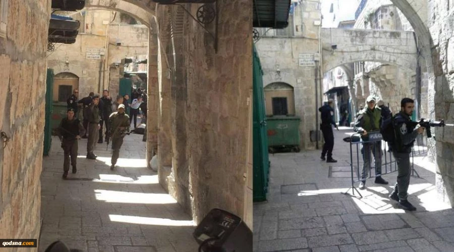استشهاد سیدة برصاص الاحتلال فی القدس