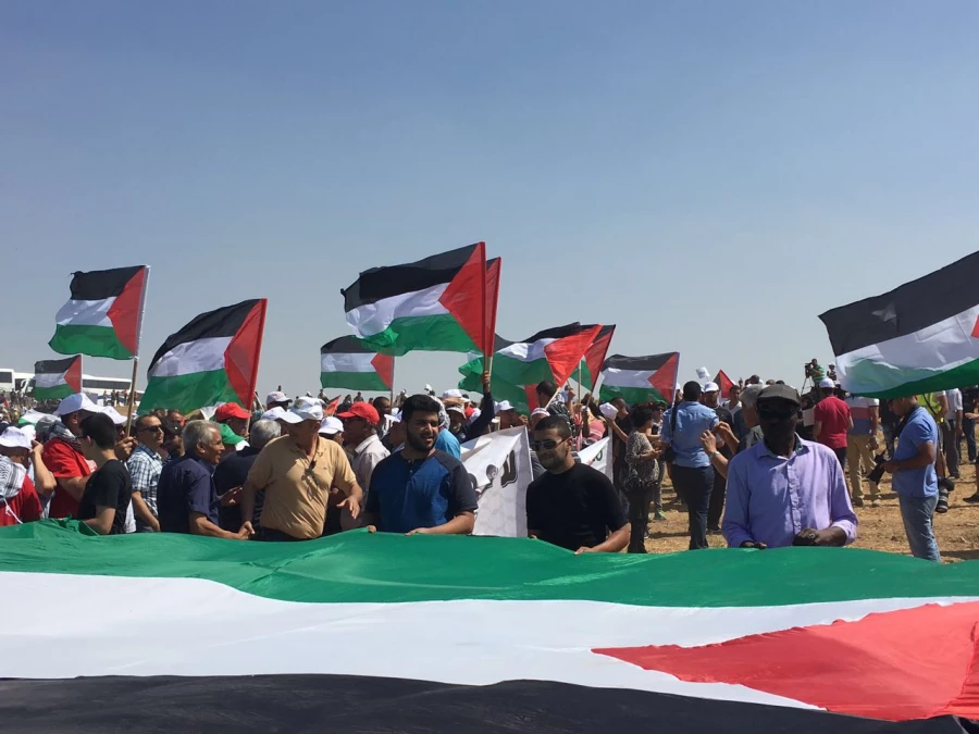 لاول مرة.. الفلسطینیون یحیون ذکری النکبة الـ68 فی النقب