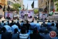 تجمع مقابل صلیب سرخ در غزه