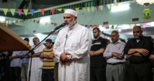 اولین نماز تراویح ماه رمضان در مسجد الاقصی و غزه