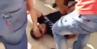 زیر گرفتن یکی از نگهبان مسجد الاقصی توسط خودروی نظامی اسرائیلی ها