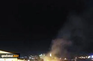 آتش سوزی در جنوب مسجدالاقصی