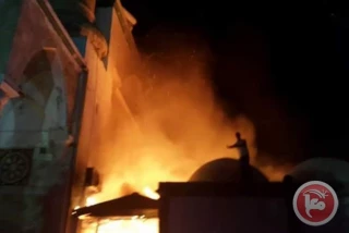 آتش‌ سوزی مسجد عکا