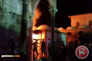 آتش‌ سوزی مسجد عکا