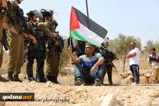سرکوب تظاهرات هفتگی فلسطینیان