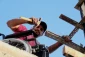 جانباز قطع دو پا در غزه معلولیت را به چالش کشید