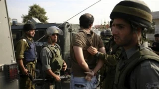 بازداشت 5 فلسطینی در نقاط مختلف کرانه باختری