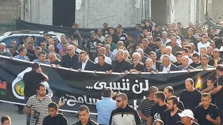 تظاهرات گسترده فلسطینان در سالروز جنایت کفر قاسم