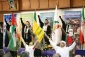 حضور حامیان  فلسطین در مراسم 13 آبان