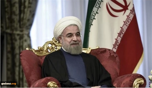 روحانی: ایران ترى القضیة الفلسطینیة دوما فی مقدمة قضایا العالم الاسلامی