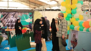 برپایی نمایشگاه مدافعان حرم در سی امین نمایشگاه کتاب 3