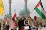 استقبال گسترده از کمپین حمایت از مظلومان و مستضعفان در مسجد جمکران 10
