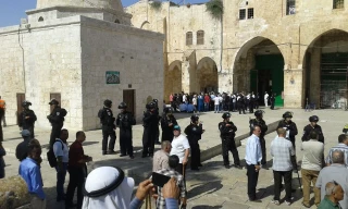 110 مستوطنين يقتحمون الأقصى بحمايةٍ أمنية من شرطة الاحتلال