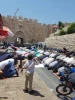 Palestinian worshipers pray outside Aqsa mosque in 4th consecutive day of constraints 5