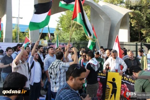 عصر دیروز برگزار شد:

اجتماع دانشجویی در حمایت از مسجد الاقصی در مقابل دانشگاه تهران 5