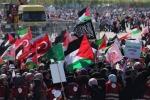 تجمع همبستگی با مسجد الاقصی در میدان ینی کاپی استانبول 9