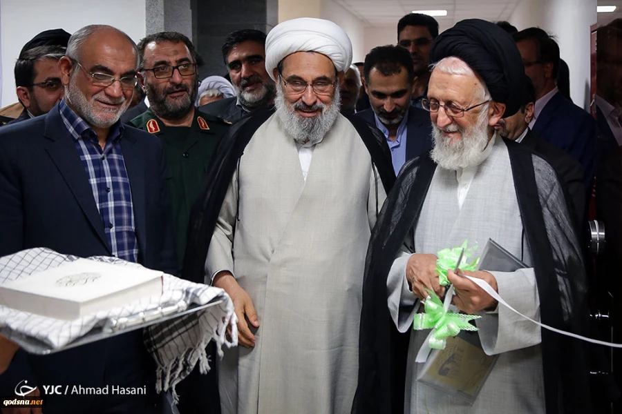 افتتاح مکتب جمعیة الدفاع عن الشعب الفلسطینی فی مدینة مشهد 12