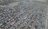 Palestinians perform Eid al-Adha prayers in Gaza, WB 2