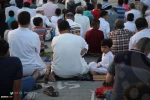 Palestinians perform Eid al-Adha prayers in Gaza, WB 4