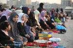 Palestinians perform Eid al-Adha prayers in Gaza, WB 5