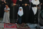 Palestinians perform Eid al-Adha prayers in Gaza, WB 7