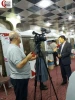 Qodsna managing director inspects Ghadir media fest 11