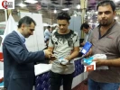 Qodsna managing director inspects Ghadir media fest 13