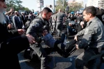Violent clashes as Israelis protest joining army 7