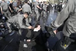 Violent clashes as Israelis protest joining army 15