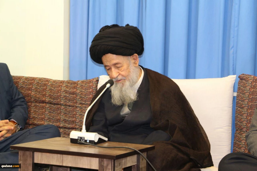 آية الله علوي الجرجاني يستقبل ممثلي الاتحاد العالمي لليافعين والشباب المناهض للاحتلال 8