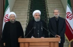 الرئيس روحاني في تصريح أدلي به للصحفيين؛

من الطبيعي أن تستاء وتغضب اميركا وإسرائيل واذنابهما من انتصارات المقاومة
 2