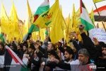 تجمع اعتراضی جوانان انقلابی درمحکومیت اقدام آمریکا علیه قدس 12