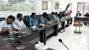 وفد جامعي سريلانكي يلتقي بكريمة الامام الخميني(رض) 4