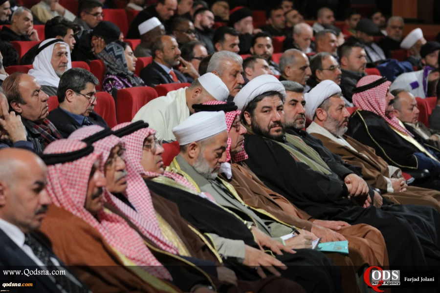 الضیوف الأجانب المشارکین فی مراسم ذکری انتصار الثورة الإسلامیة فی ایران لـ«قدسنا»:

تصریحات قائد الثورة الإسلامیة تهز العالم// السید الخامنئی هو الأب الروحی للشعوب المستضعفة// الثورة الإسلامیة أحیت القضیة الفلسطینیة 2