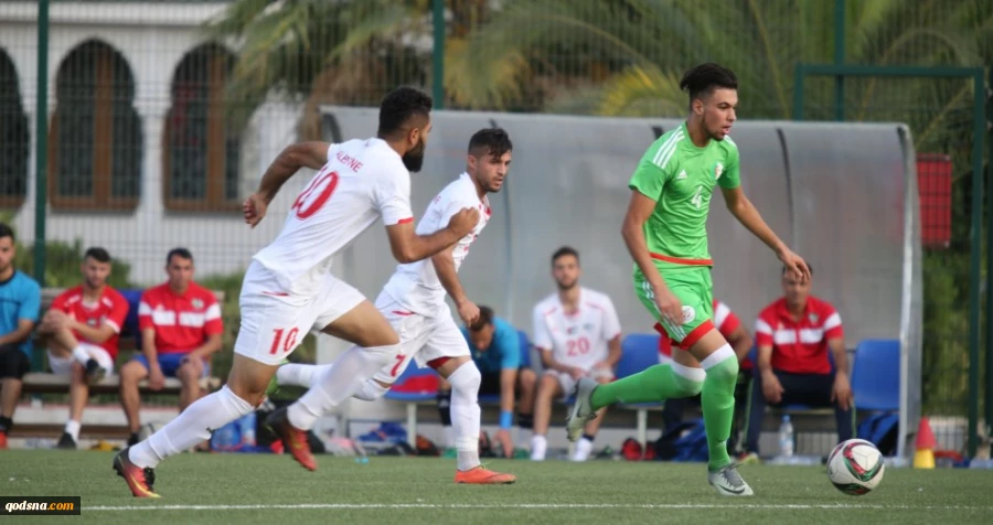 المنتخب الفلسطيني يتغلب على الأولمبي الجزائري في مباراة ودية 2