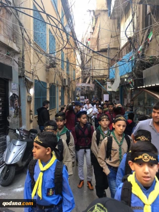 "مؤسسة بيت المقدس" تنظم مسيرة بيوم الأرض في "شاتيلا"