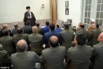 خلال استقبال القائد العام للجيش الايراني وجمع من قادة القوات البرية؛

قائد الثورة الإسلامية: ينبغي مواصلة التقدم ليكون الجيش غداً أقوى من اليوم 
 2