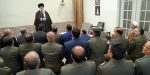 خلال استقبال القائد العام للجيش الايراني وجمع من قادة القوات البرية؛

قائد الثورة الإسلامية: ينبغي مواصلة التقدم ليكون الجيش غداً أقوى من اليوم 2