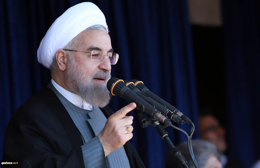 مؤكدا علي أن ايران اليوم اقوى من اي وقت مضى..

روحاني: مؤامرة اميركا والصهيونية والرجعية العربية لن تعيق تقدم ايران 
 2