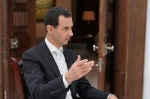 في مقابلة مع صحيفة كاثيمرني اليونانية

الرئيس السوري: سوريا تحارب الإرهابيين الذين هم جيش النظام التركي والأمريكي والسعودي
 2