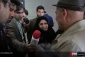 Dr. Zahra Mostafavi, met with artists during a visit to 36th Fajr Film Festival